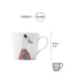Mug en porcelaine fine Mikasa Tipperleyhill  blanc - 380ml