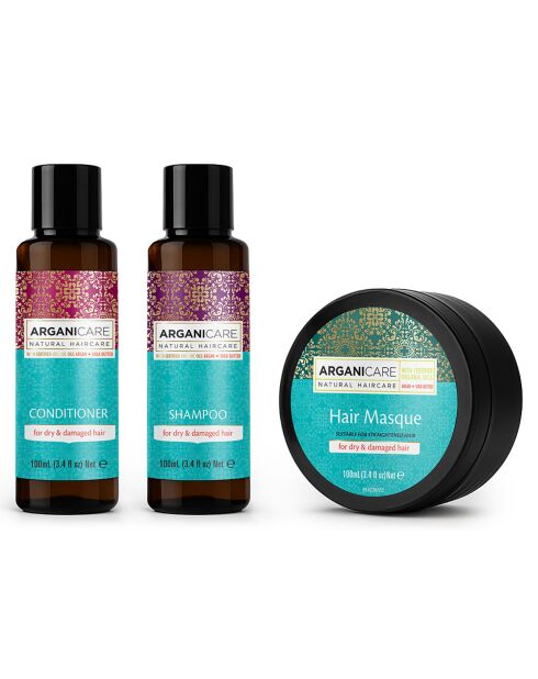 Pack Travel Argan - 3 pièces