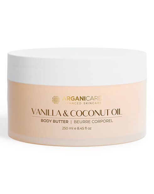 Körperbutter mit Vanille und Kokosnuss - 250 ml