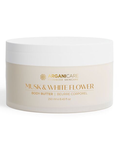 Körperbutter mit Moschus und weißen Blüten - 250 ml