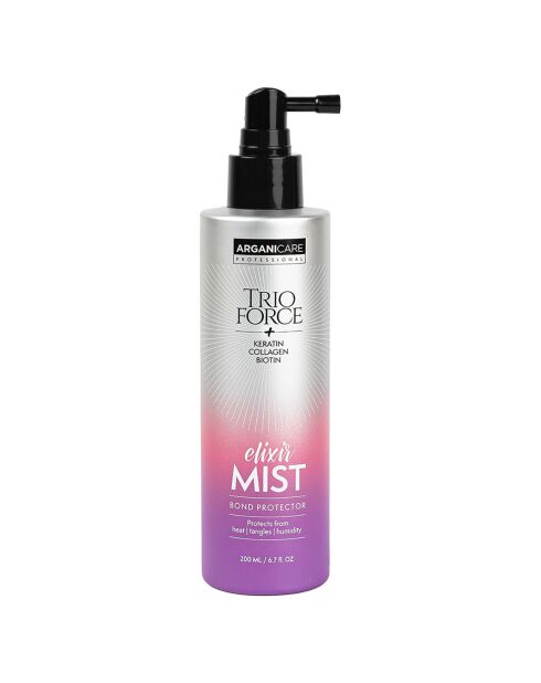 Spray Trio Force Protecteur Thermique, Humidité et anti Frisottis - 200 ml