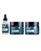 Crème hydratante de jour à l'acide hyaluronique Apothecary + sérum pour les yeux + masque - 3 pièces