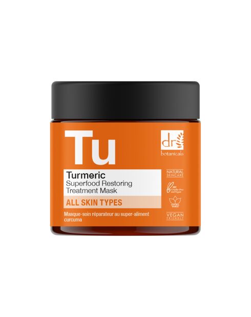 Kurkuma Superfoods Herstellend verzorgingsmasker - 60 ml