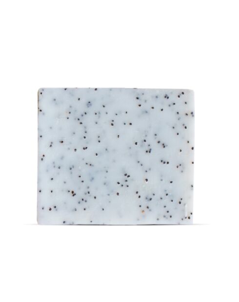 Pain nettoyant fraise et graines de pavot - 100 g