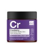 Crema hidratante nocturna para una piel sana con superalimentos y arándanos - 60 ml