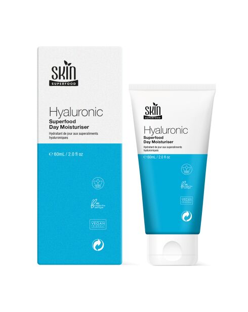 Crème hydratante de jour aux superaliments hyaluroniques - 60 ml