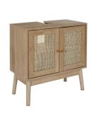 Meuble sous vasque Bali marron - 60x30x70 cm