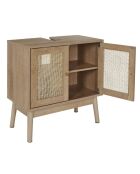 Meuble sous vasque Bali marron - 60x30x70 cm