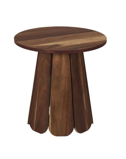 Table d'appoint Will marron - 45x45x45 cm