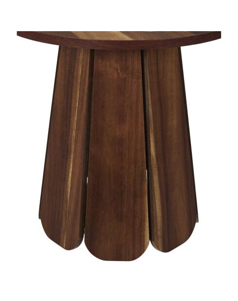 Table d'appoint Will marron - 45x45x45 cm