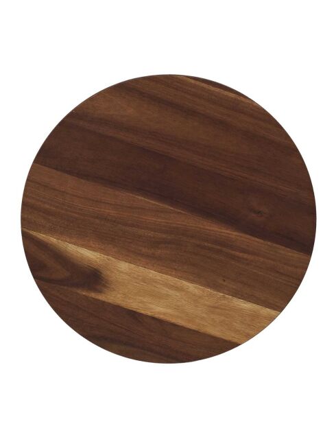 Table d'appoint Will marron - 45x45x45 cm