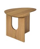 Table d'appoint Calypso marron - 60x48x42 cm