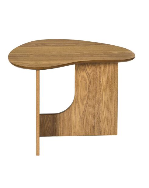 Table d'appoint Calypso marron - 60x48x42 cm