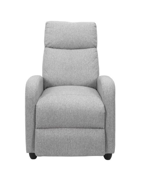 Fauteuil de relaxation Dream gris clair - 67x98x97 cm