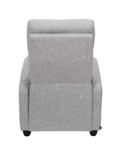 Fauteuil de relaxation Dream gris clair - 67x98x97 cm