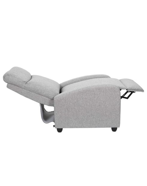Fauteuil de relaxation Dream gris clair - 67x98x97 cm