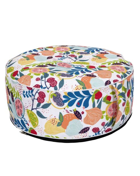 Pouf gonflable Peps multicolore - 55x55x25 cm