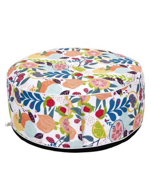 Pouf gonflable Peps multicolore - 55x55x25 cm