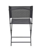 Chaise Elba grise - 46x50x80 cm
