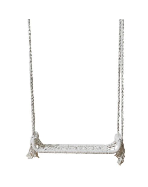 Balançoire Macramé naturelle - 65x20x160 cm