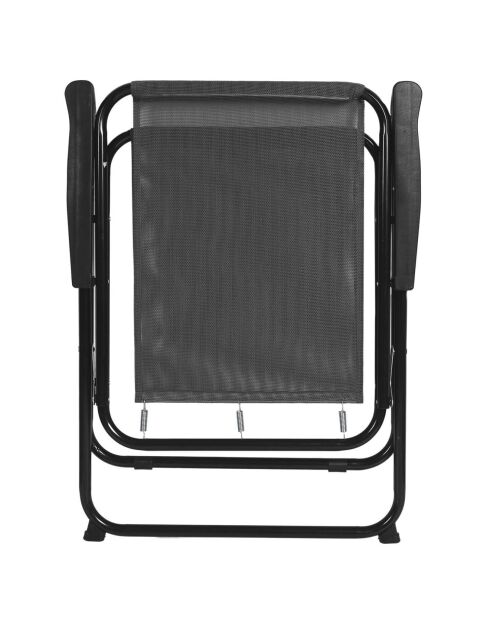 Chaise pliante GM grise - 45x54x84 cm