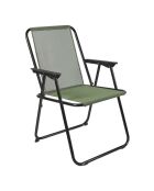 Chaise pliante GM verte - 45x54x84 cm