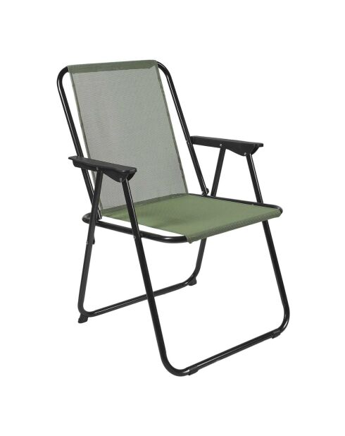 Chaise pliante GM verte - 45x54x84 cm