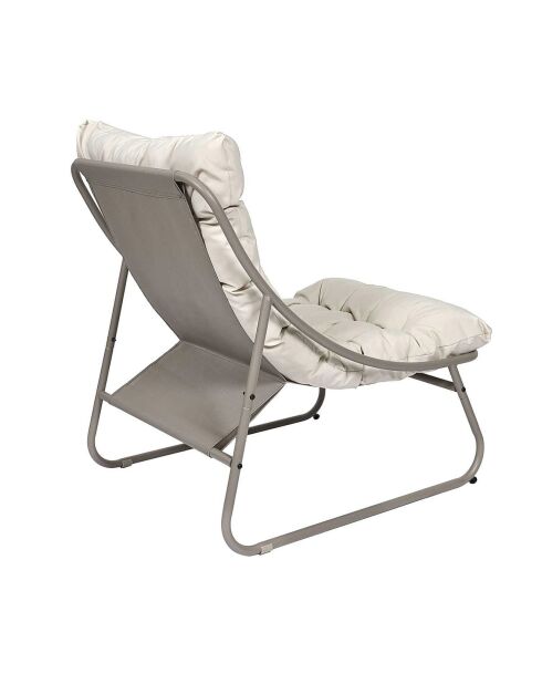 Fauteuil Dolce Vita beige - 68x88x85.5 cm