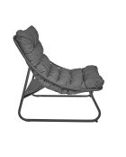 Fauteuil Dolce Vita gris - 68x88x85.5 cm