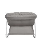 Fauteuil à bascule Tenerife gris - 78x108x73 cm