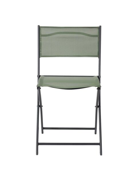 Chaise Elba kaki - 46x50x80 cm