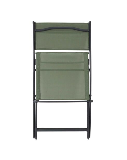 Chaise Elba kaki - 46x50x80 cm
