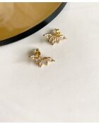 Boucles d'Oreilles Blanche