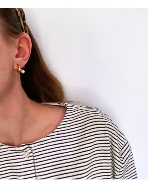 Boucles d'Oreilles Prune
