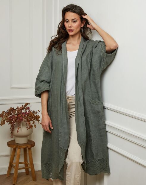 Kimono Carolina kaki