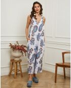 Combinaison 100% Lin Clarina blanche
