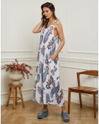 Combinaison 100% Lin Clarina blanche
