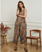 Combinaison 100% Lin Clarina camel