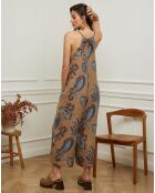Combinaison 100% Lin Clarina camel