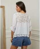 Top Coleth blanc
