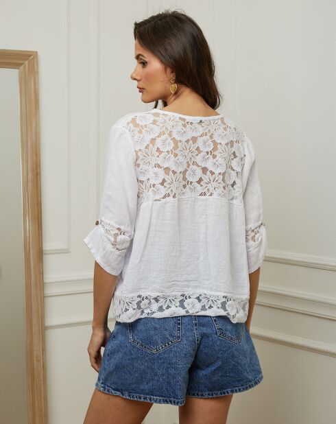 Top Coleth blanc