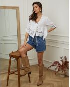 Top Coleth blanc