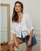 Top Coleth blanc