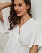 Top Danel blanc