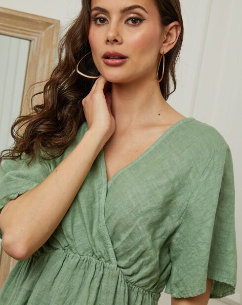 Top 100% Lin Danel vert
