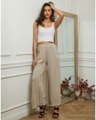 Pantalon 100% Lin Daoud beige