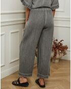 Pantalon 100% Lin Daoud gris