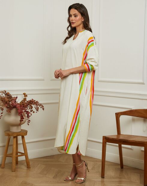 Robe 100% Lin Dolly écrue
