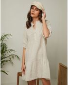 Robe en Lin & Coton Gabin beige