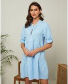 Robe 100% Lin Gabin ciel